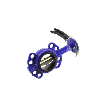 CE, ISO, EAC certificate 6 din wafers end type butterfly valves for power plant